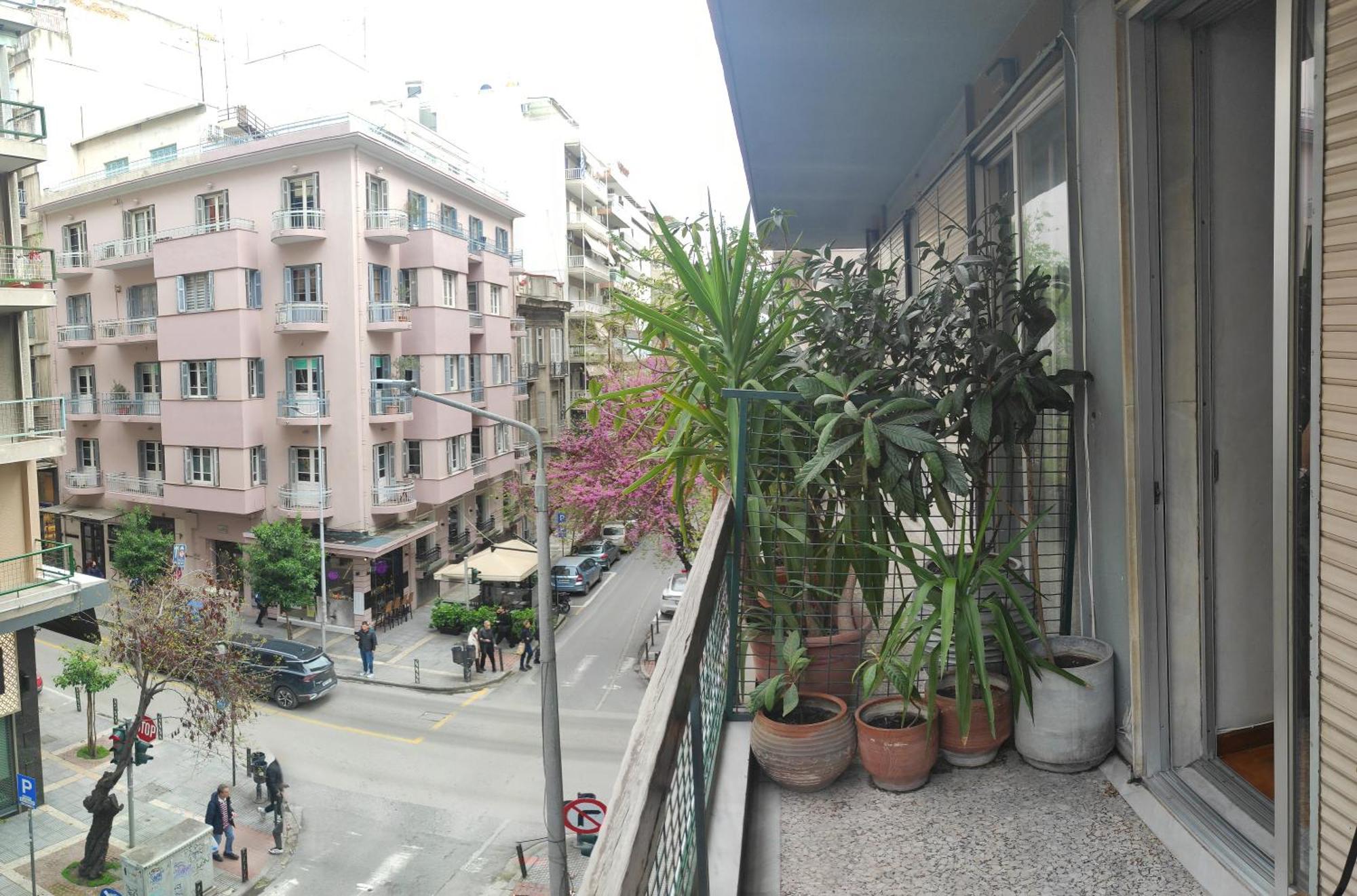 Elegant Luminous Downtown Apartment Thessaloníki Ngoại thất bức ảnh